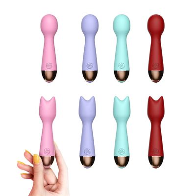 ROHS Wireless Rechargeable Magic Wand Massager Vibrator For Gilrs